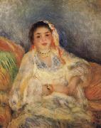 Algerian Woman Seated Pierre Renoir